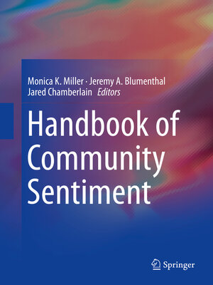 cover image of Handbook of Community Sentiment